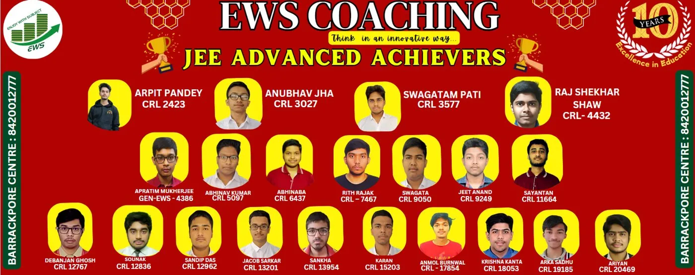 EWS Barrackpore achievers banner